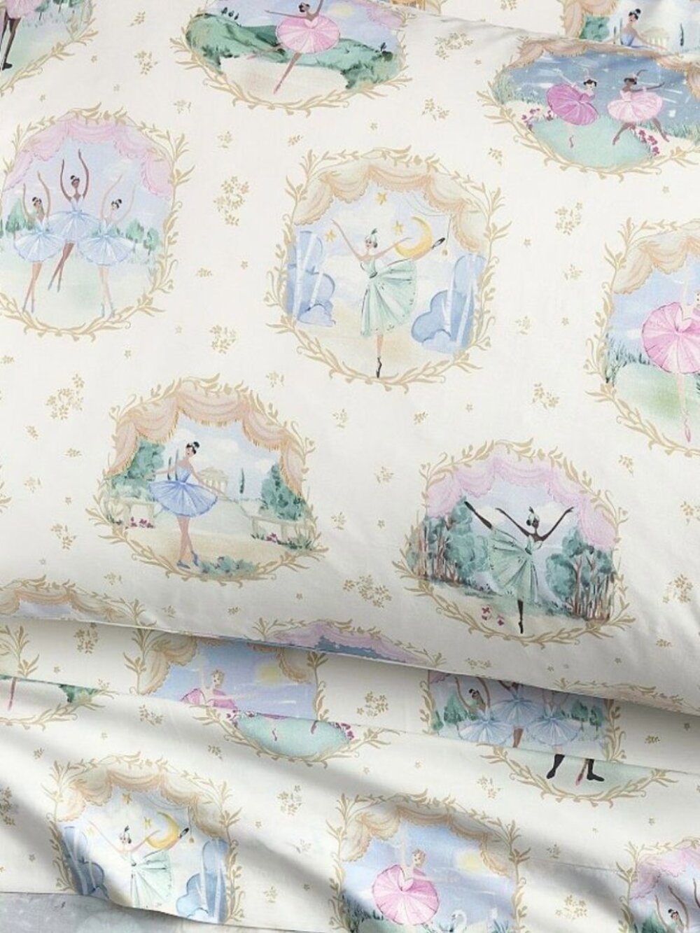 Scenic Ballet Organic Full Size Sheet Set - New!